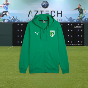 GFC - Puma Mens Green Zip Hoodie