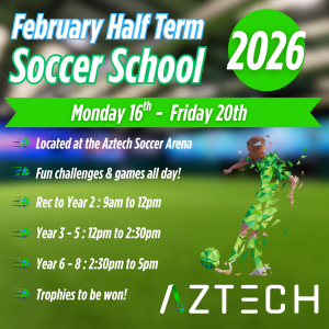 February Half Term Soccer School (Reception to Year 2) (Select Days)