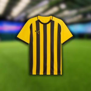Puma TeamLiga26 Striped Jersey (Yellow/Black)