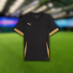 Puma TeamGoal Matchday Jersey Junior (Black/Gold)