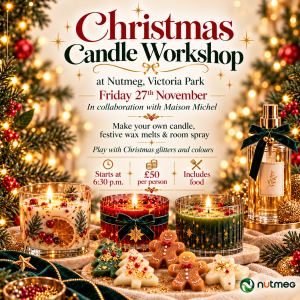Christmas Candle Workshop with Maison Michel